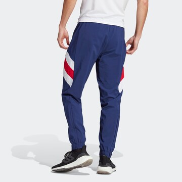 Effilé Pantalon de sport 'Ajax' ADIDAS SPORTSWEAR en bleu