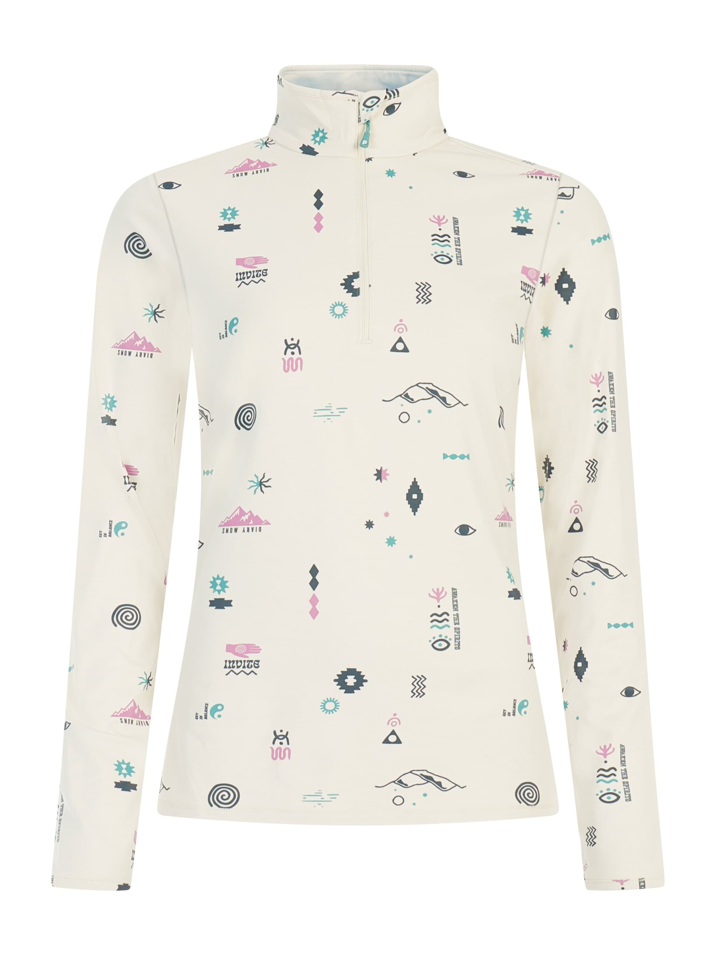 PROTEST Sportief sweatshirt 'PRTVessy' in Roze: voorkant