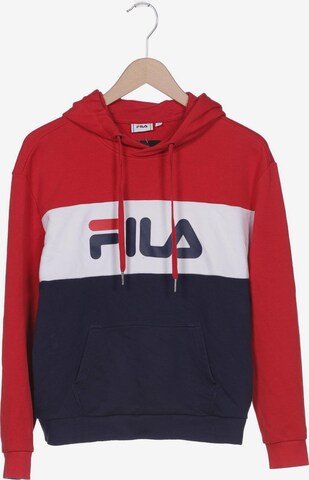 FILA Sweatshirt & Zip-Up Hoodie in S in Red: front