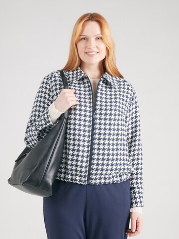 Veste mi-saison 'CARKimmie' ONLY Carmakoma en bleu : devant