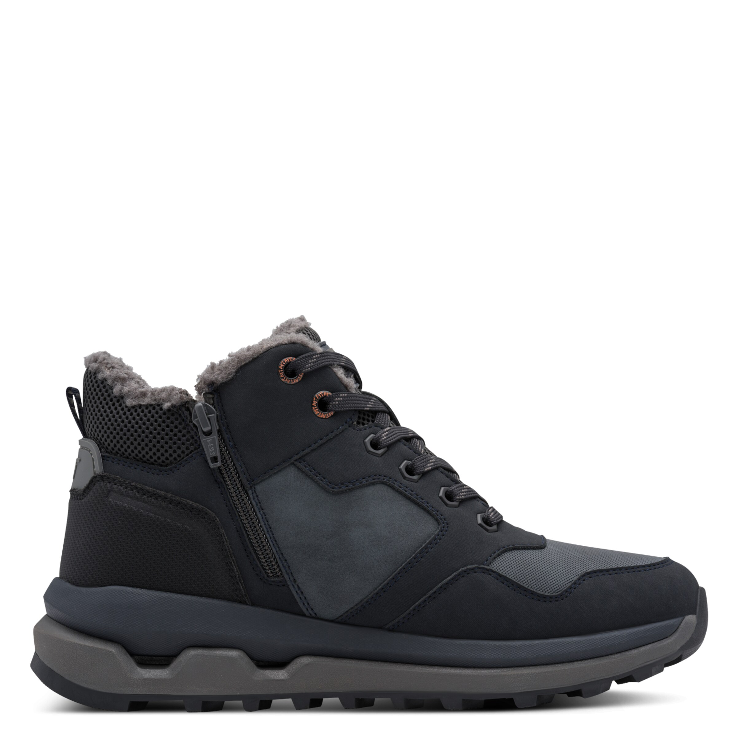 MARCO TOZZI Lace-Up Boots in Grey