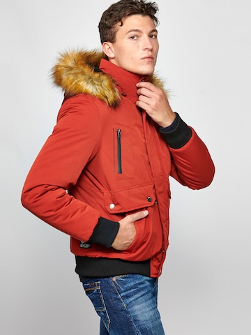 KOROSHI Зимняя куртка 'Jägerin Jägerin' в Красный