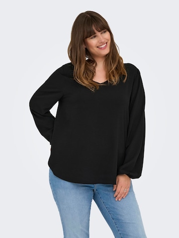 ONLY Carmakoma Top 'CARVICA' in Black: front