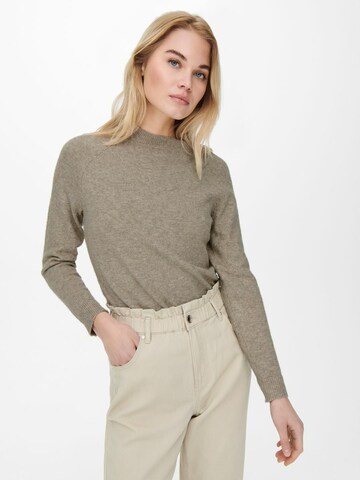 ONLY Trui 'ONLRica' in Beige: voorkant