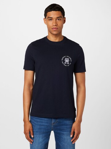 TOMMY HILFIGER T-Shirt in Blau: Vorderseite