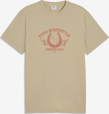 PUMA Shirt in Beige: front