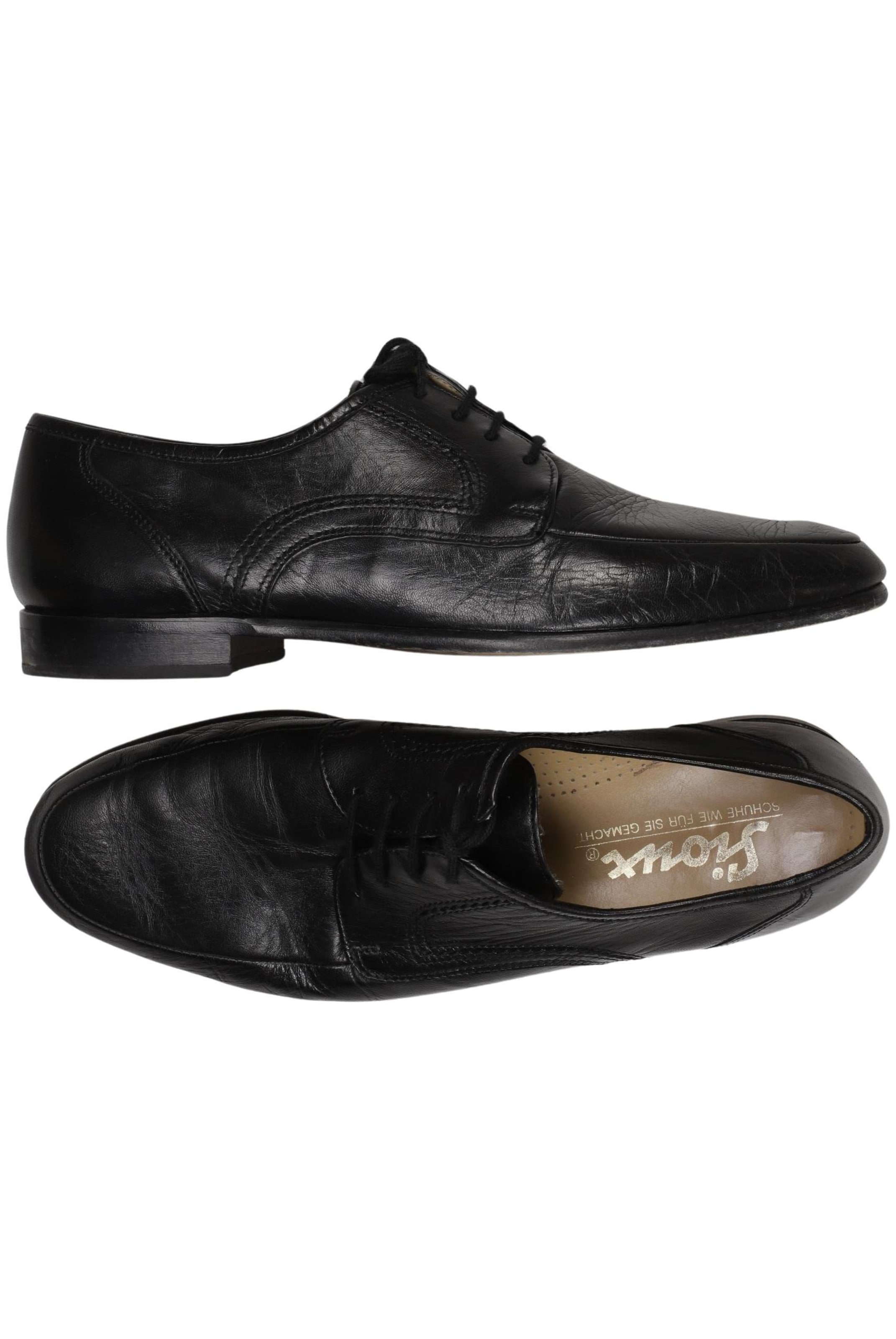 SIOUX Halbschuh 43,5 in Schwarz: Vorderseite