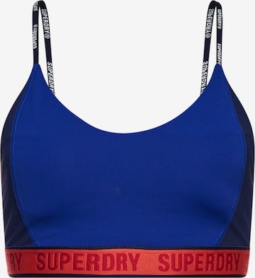 Superdry Sports Bra in Blue: front