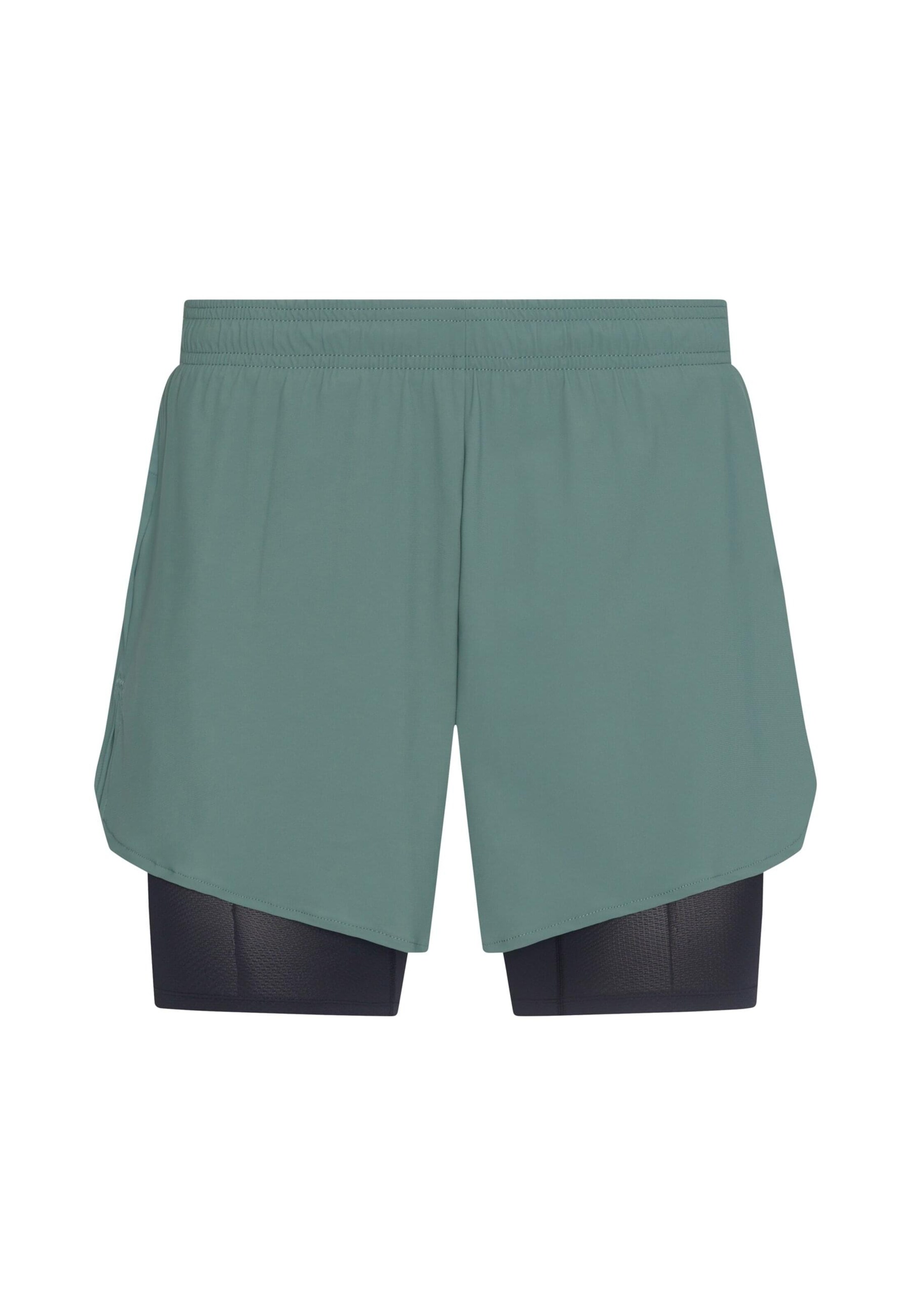 Born Living Yoga Functionele broek 'Ontario' in Groen: voorkant