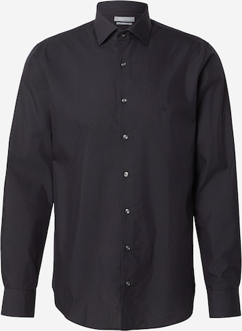 melns Michael Kors Slim fit Krekls: no priekšpuses