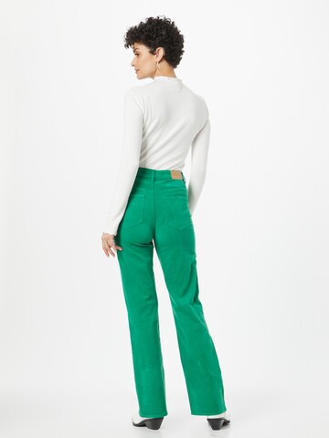 PULZ Jeans Flared Broek 'SALLY' in Groen