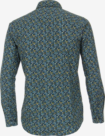 CASAMODA Regular fit Button Up Shirt in Blue