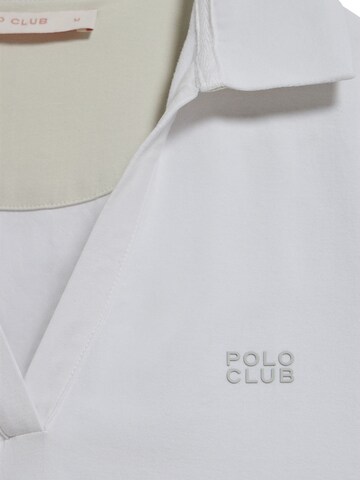 Polo Club Shirt in Weiß