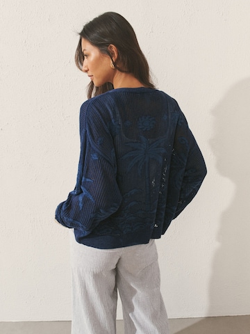 Next Вязаная кофта в Синий