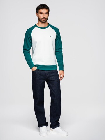 Ombre Sweatshirt in Groen