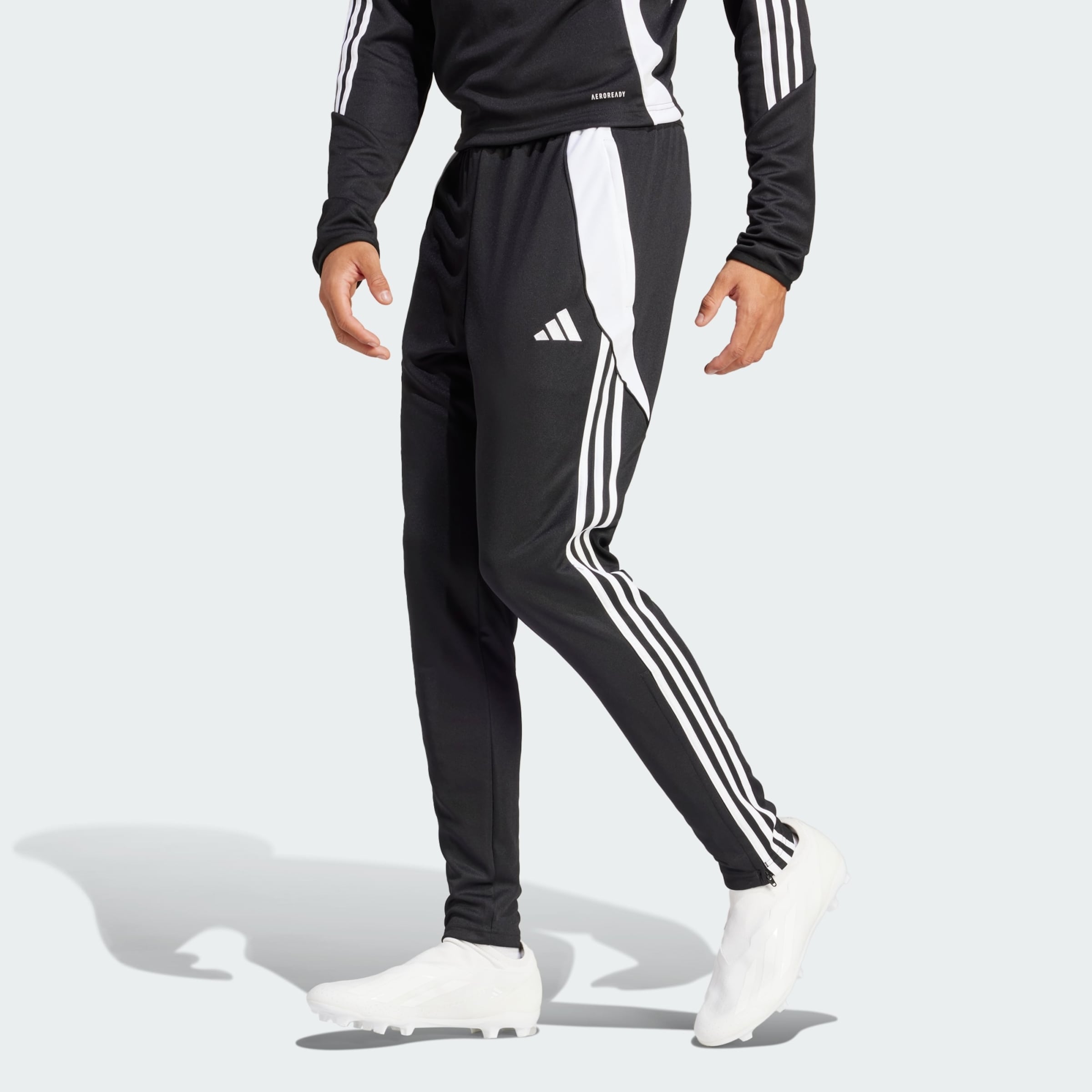 ADIDAS PERFORMANCE Slim fit Workout Pants Tiro 24 in Black ABOUT YOU