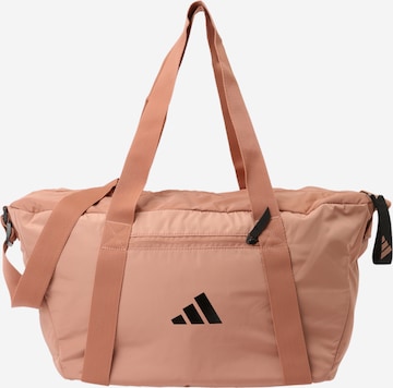 Sac de sport ADIDAS PERFORMANCE en marron : devant