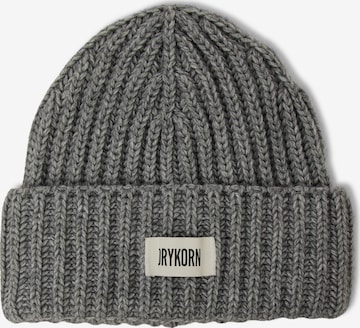 DRYKORN Mütze ' Eani ' in Grau: Vorderseite