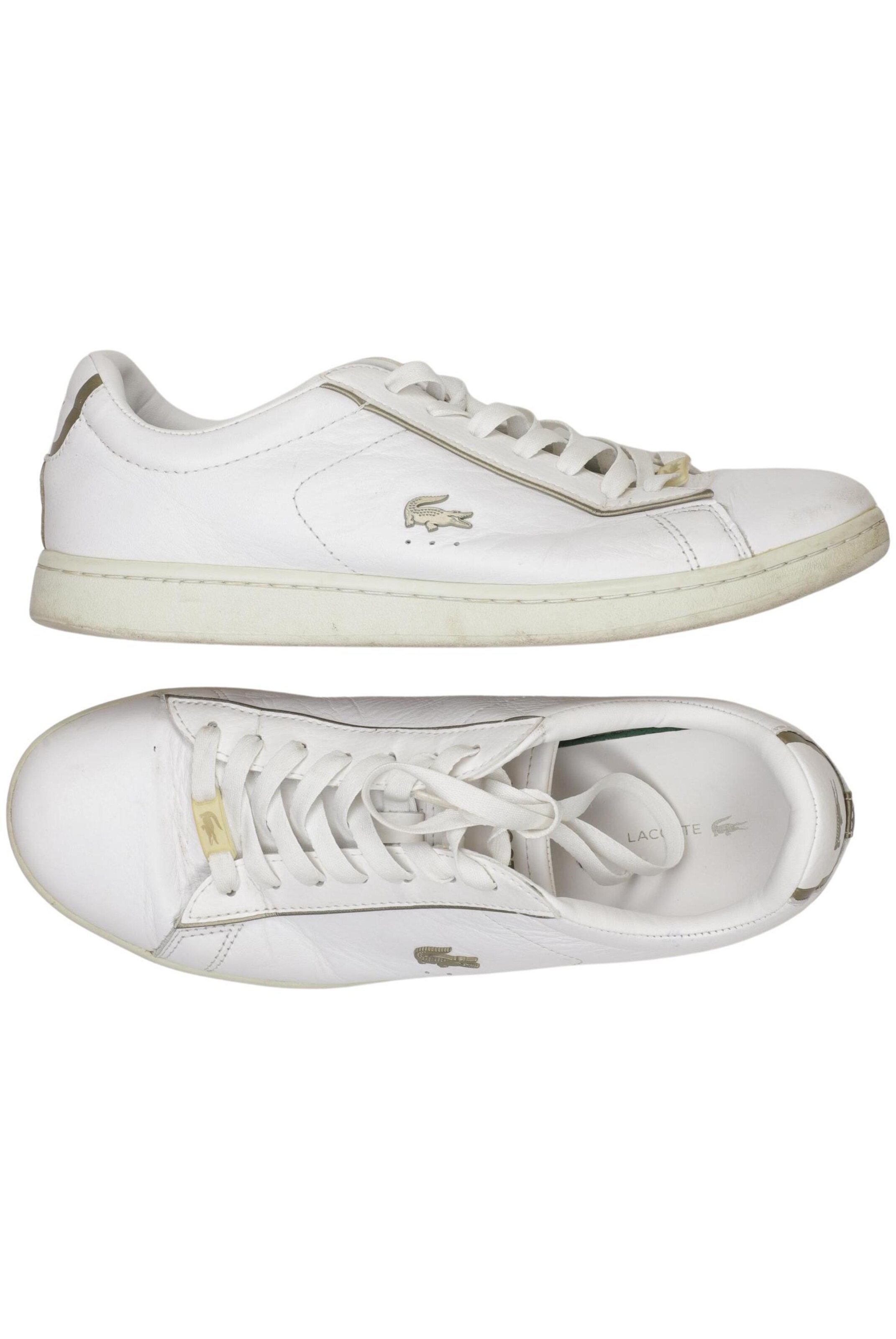 LACOSTE Sneaker 41 in Weiß: Vorderseite