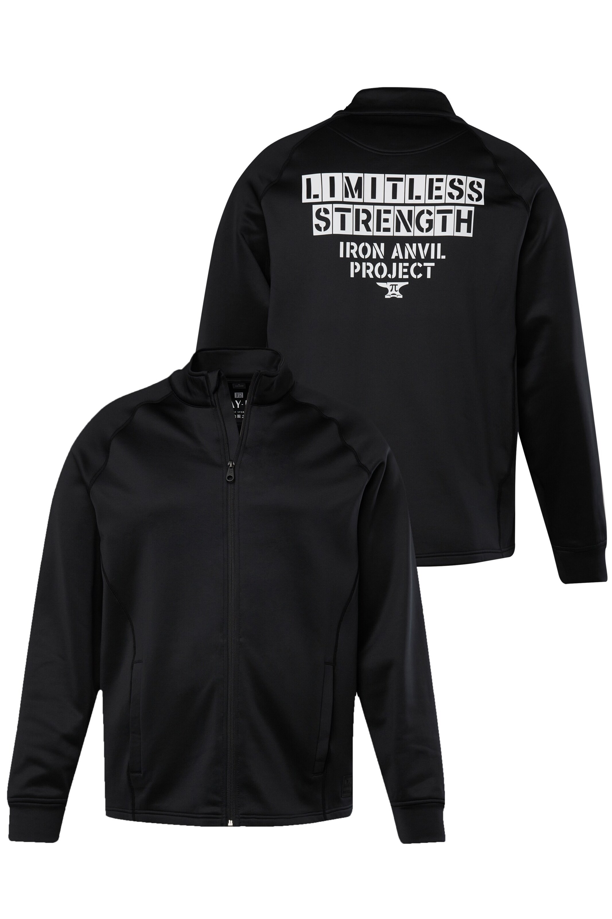 JAY-PI Sweat jacket in Black