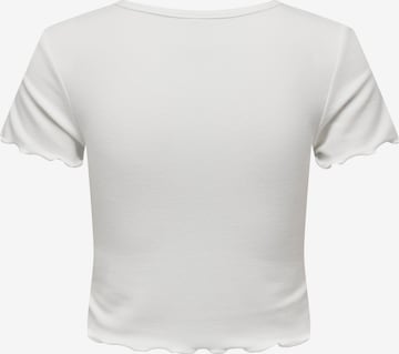 T-shirt 'KIKA' ONLY en blanc