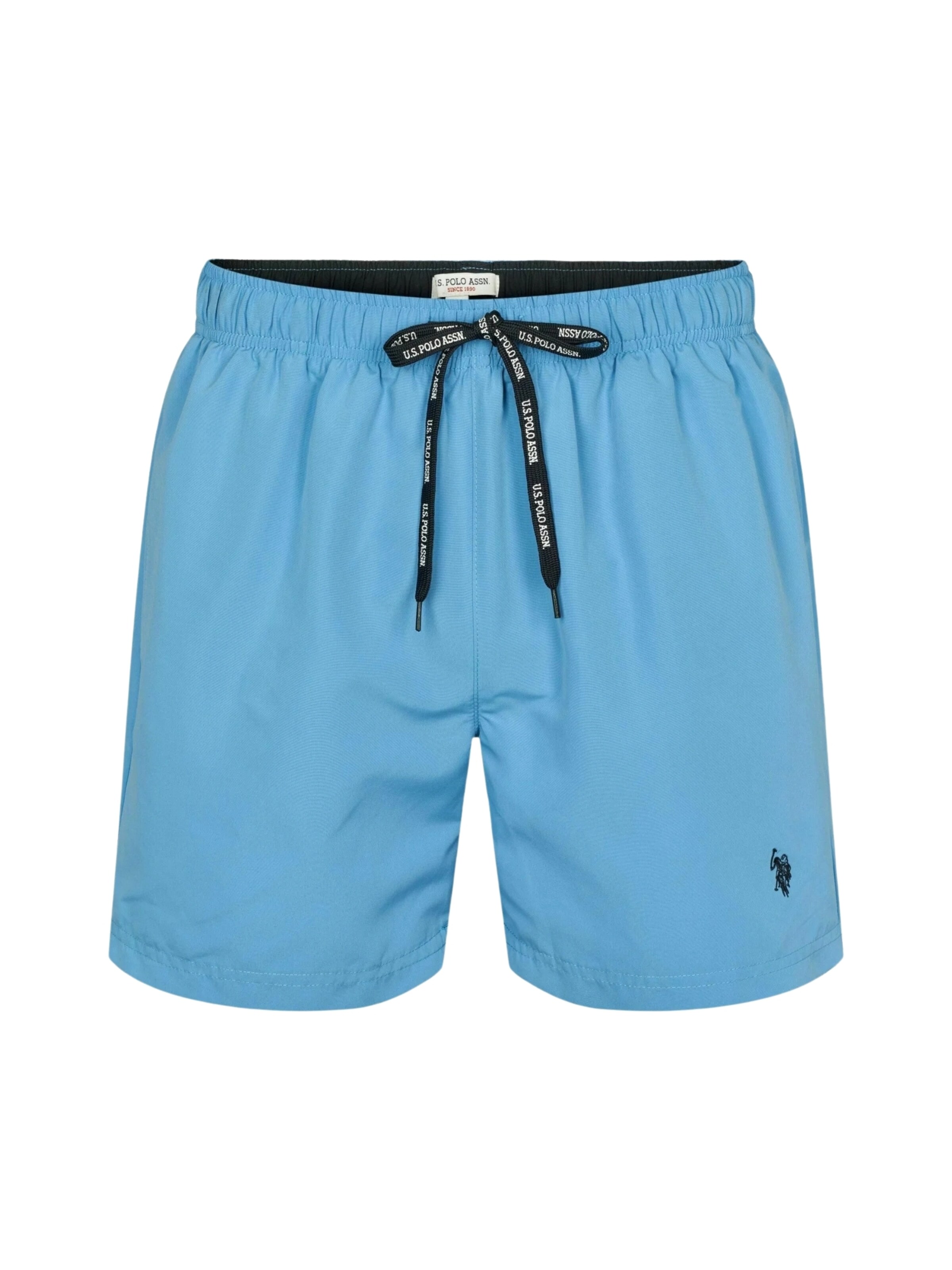 U.S. POLO ASSN. Zwemshorts 'Aza' in Blauw: voorkant