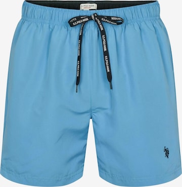 U.S. POLO ASSN. Uimashortsit 'Aza' värissä sininen: etupuoli