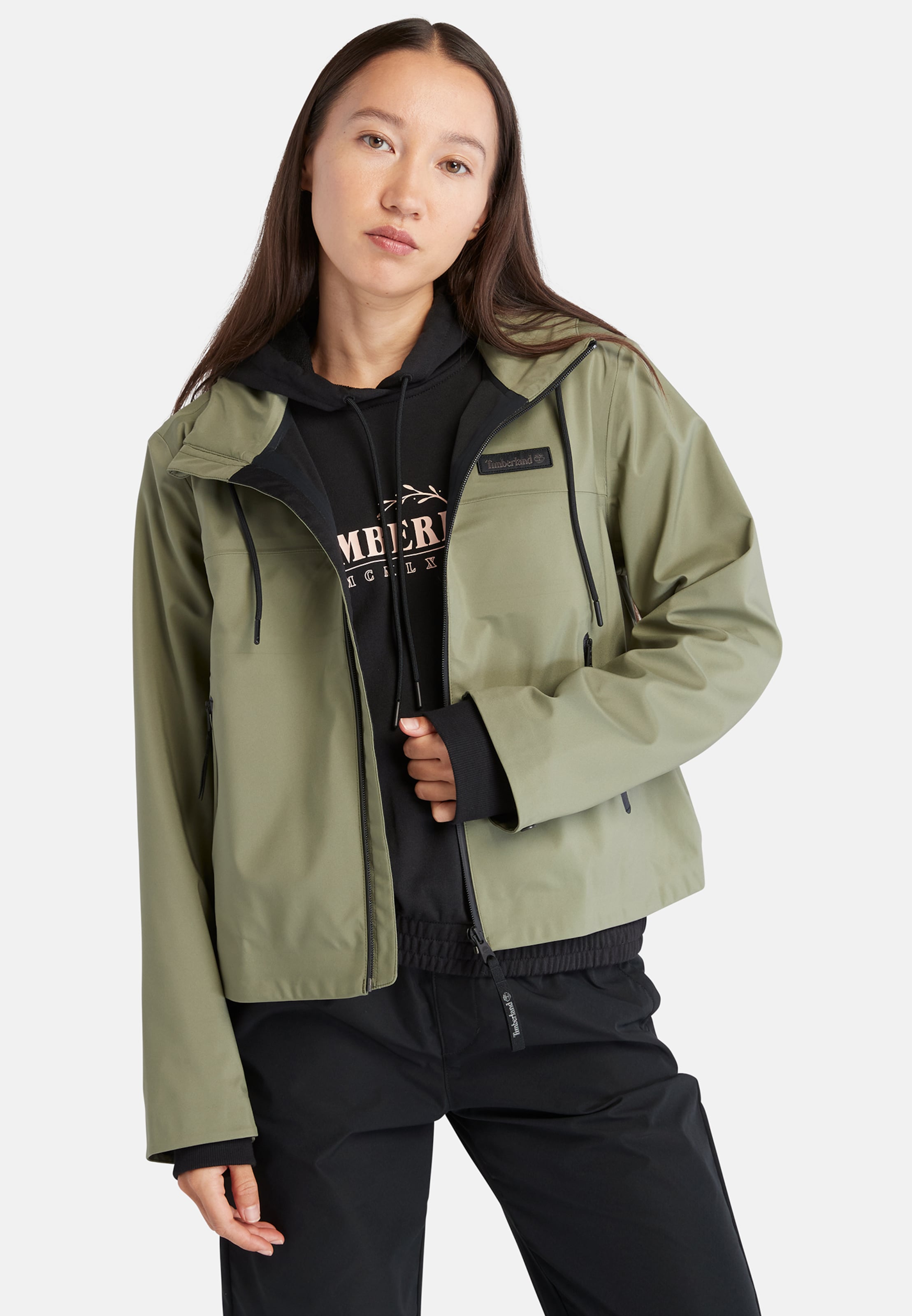 Grey timberland jacket online