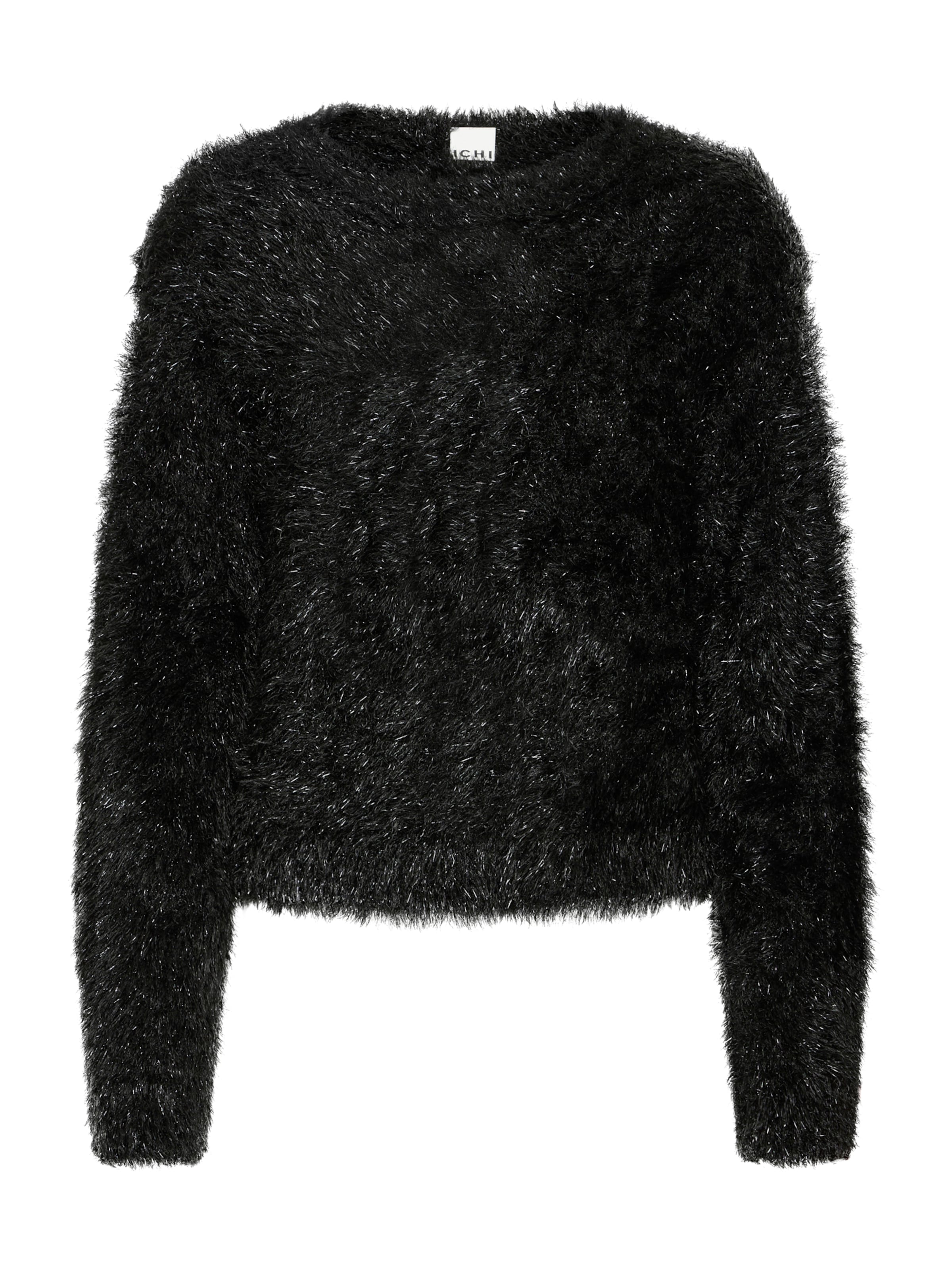 ICHI Sweater 'IHBLIZI' in Black: front