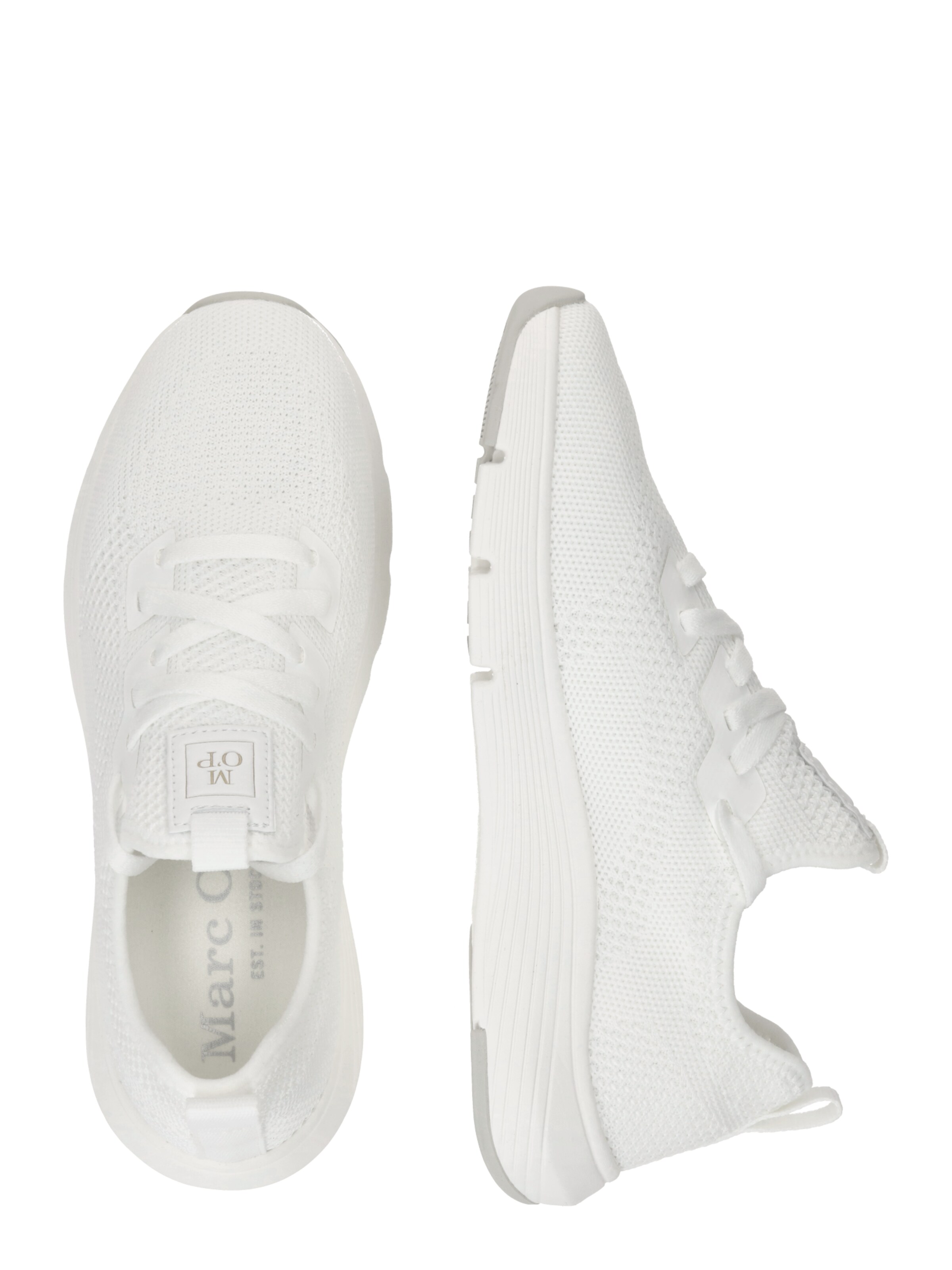 Baskets basses 'Leila' Marc O'Polo en blanc