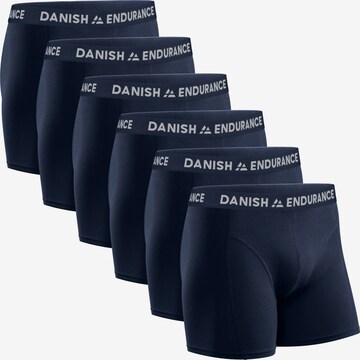 DANISH ENDURANCE Boksershorts 'Classic Trunks' i blå: forside