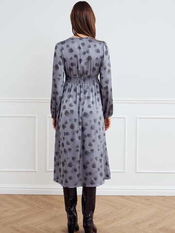Rochie ' Lilith ' de la Noella pe albastru