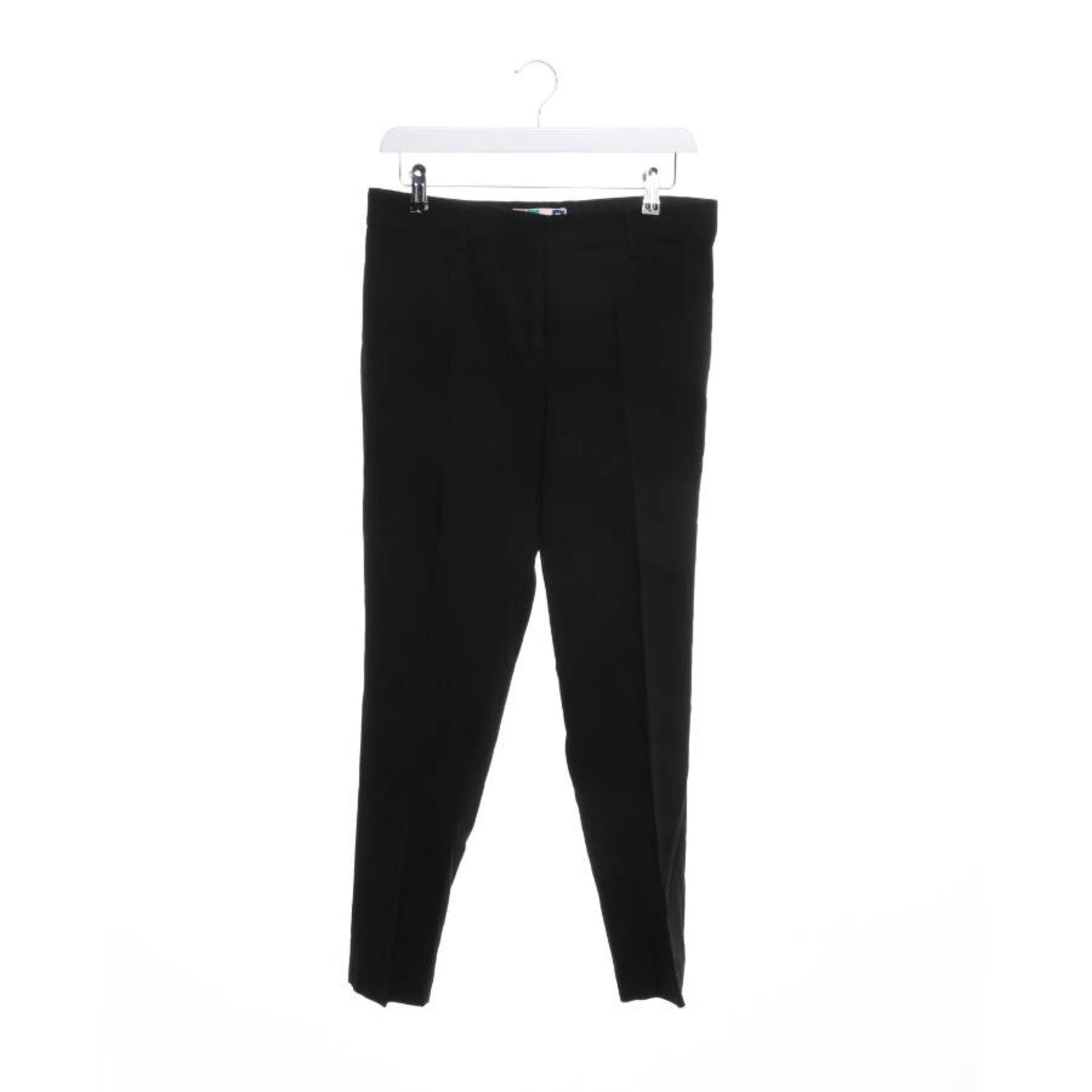MSGM Pants in S in Black: front