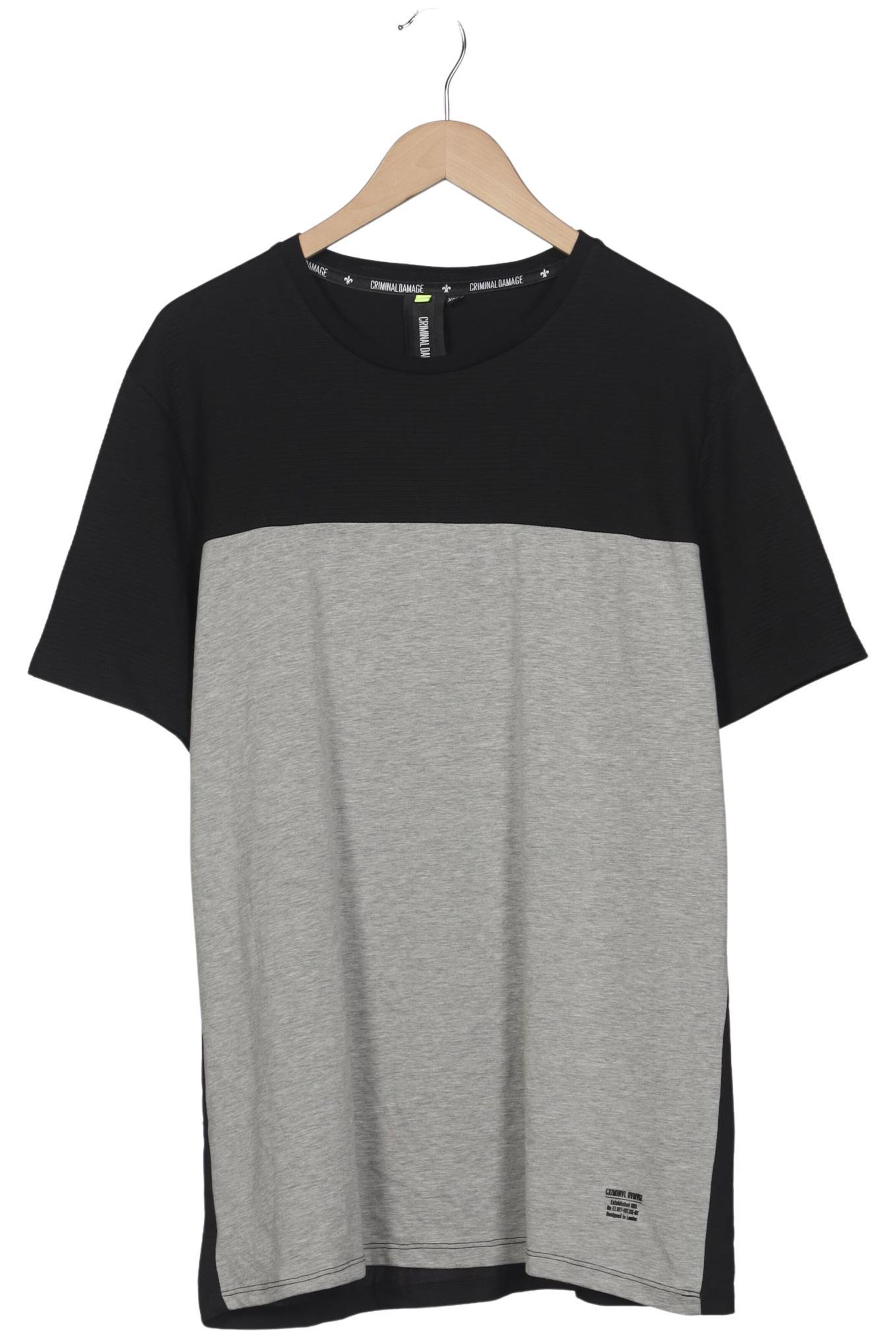 CRIMINAL DAMAGE Shirt in XXL in Mixed colors: front