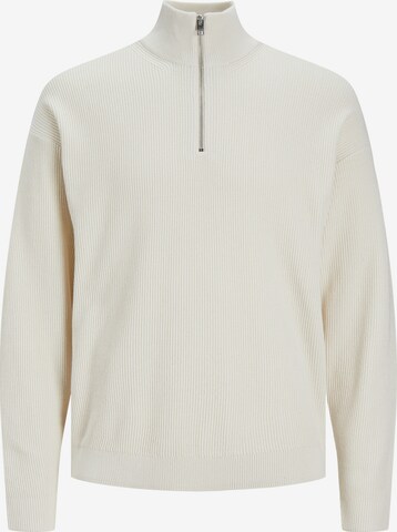 JACK & JONES Sweter 'Spring' w kolorze beżowy: przód