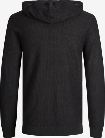 JACK & JONES Sweter 'BILLY' w kolorze czarny