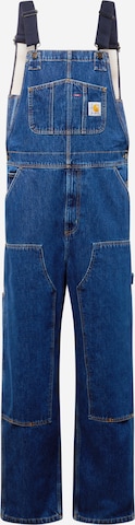 Regular Salopette en jean Carhartt WIP en bleu : devant
