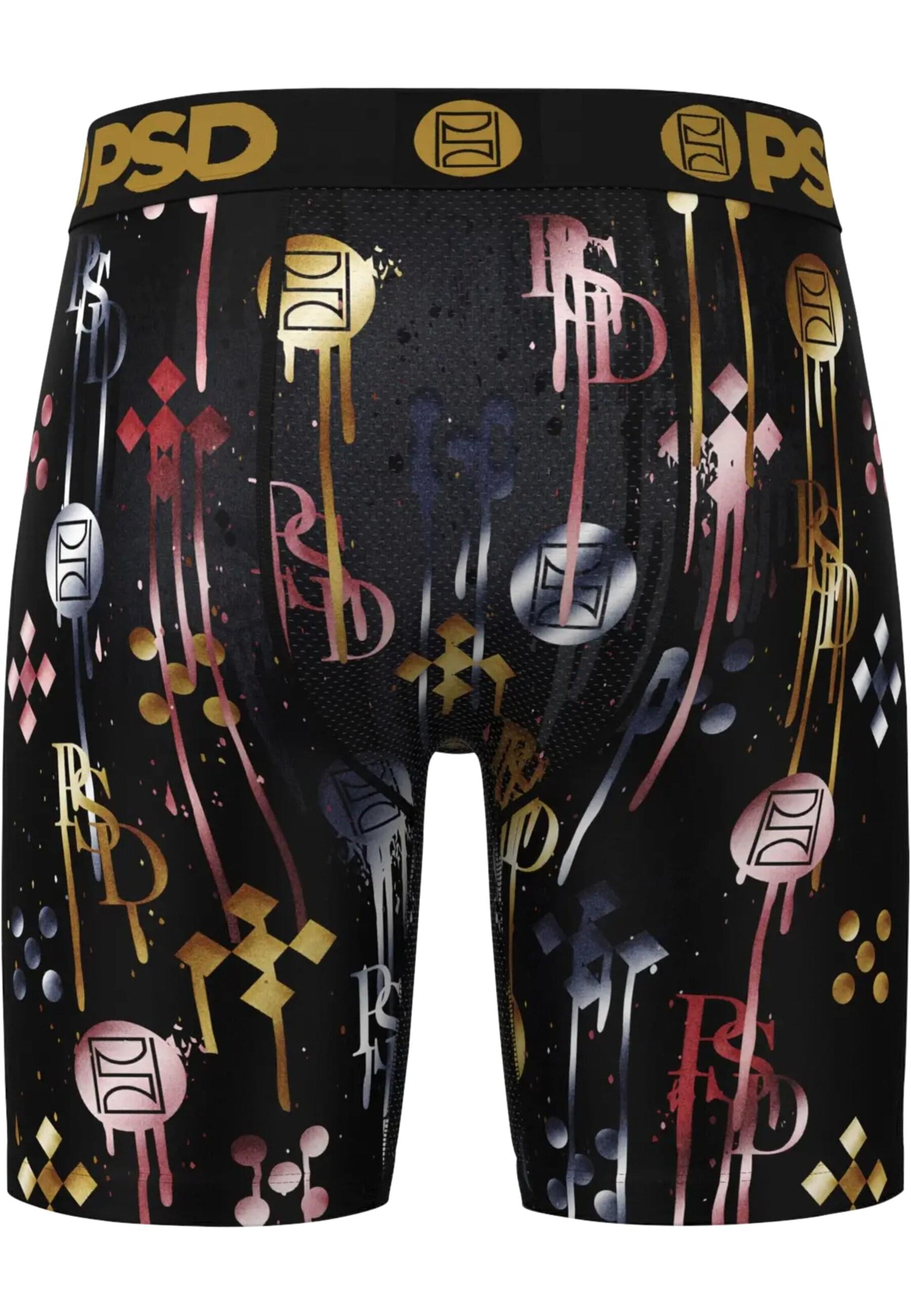 PSD - Boxers 'Darkmetal' em preto