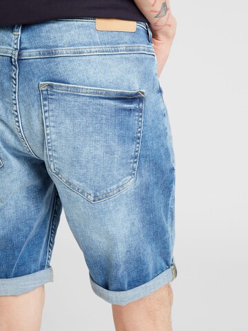 Lindbergh Regular Shorts 'Superflex' in Blau