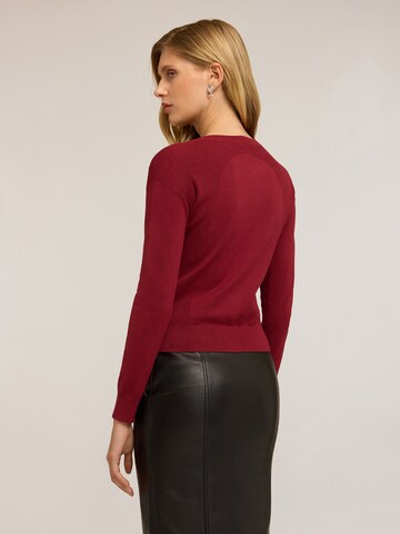 Cardigan MOTIVI en rouge