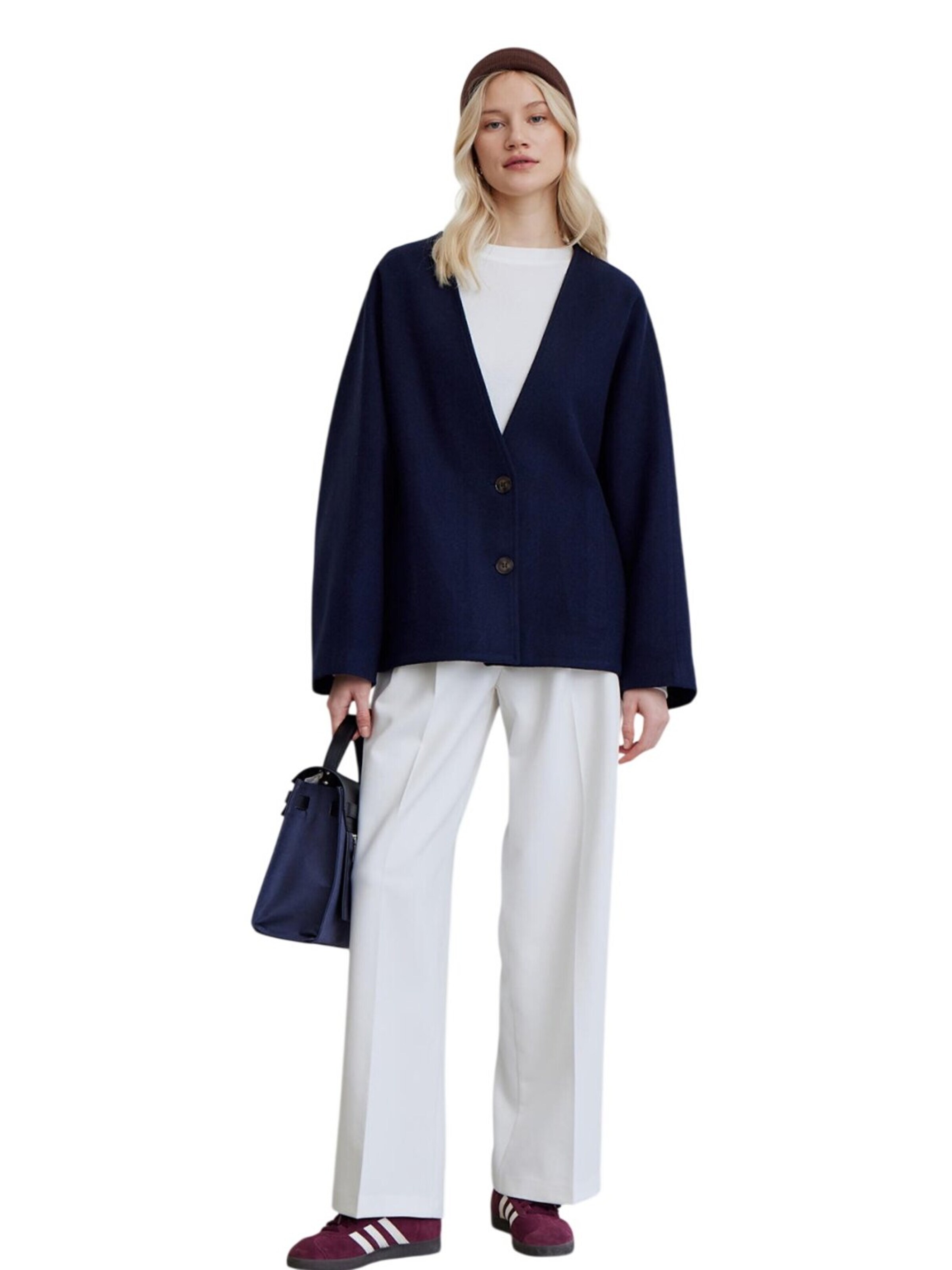 MANUKA Fleece jas in Blauw