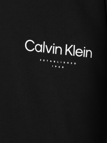 Calvin Klein Big & Tall Sweatshirt i sort