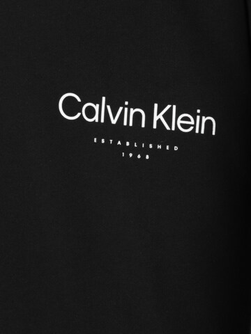 Calvin Klein Big & Tall Sweatshirt in Schwarz