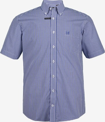 JP1880 Button Up Shirt in Blue: front