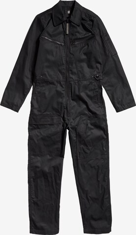 G-Star RAW Jumpsuit in Zwart: voorkant