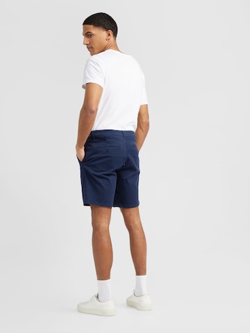 Regular Pantalon chino minimum en bleu