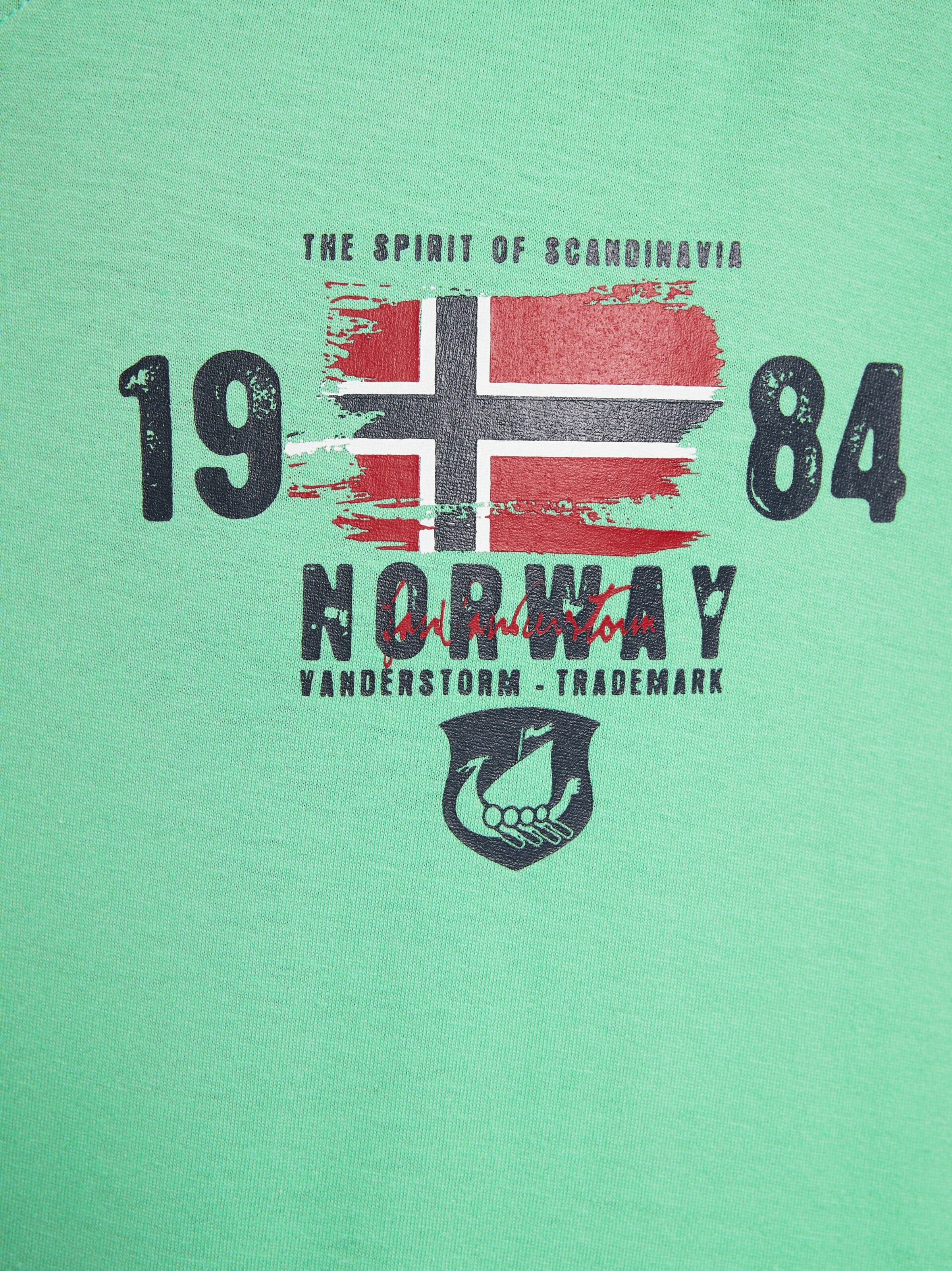 Jan Vanderstorm Short Pajamas 'Edin' in Green