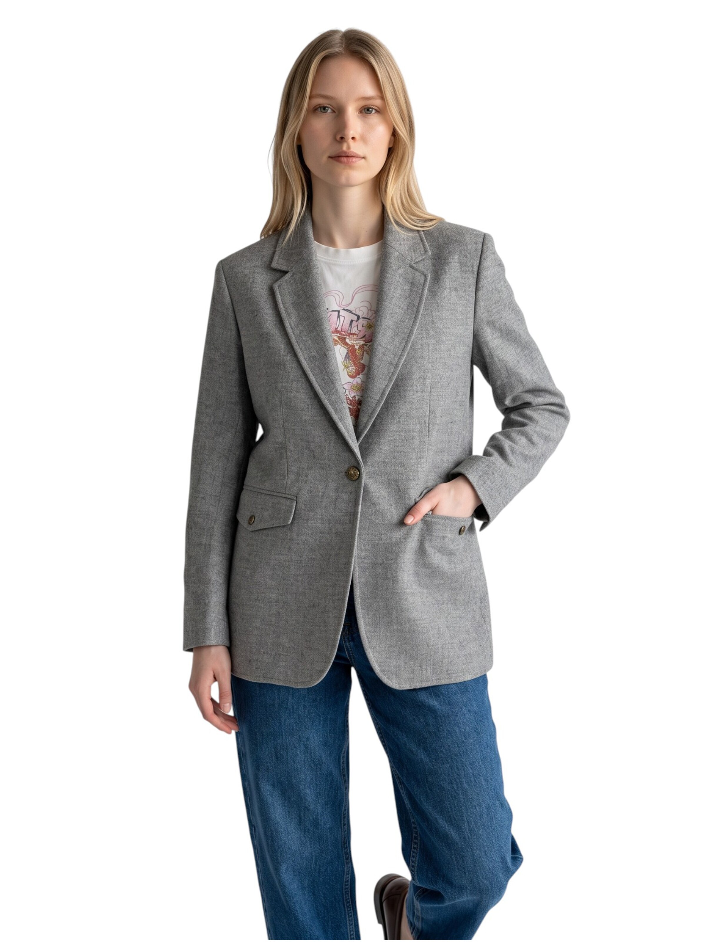 Viore Blazer 'Blazer'‌‌ in Grau