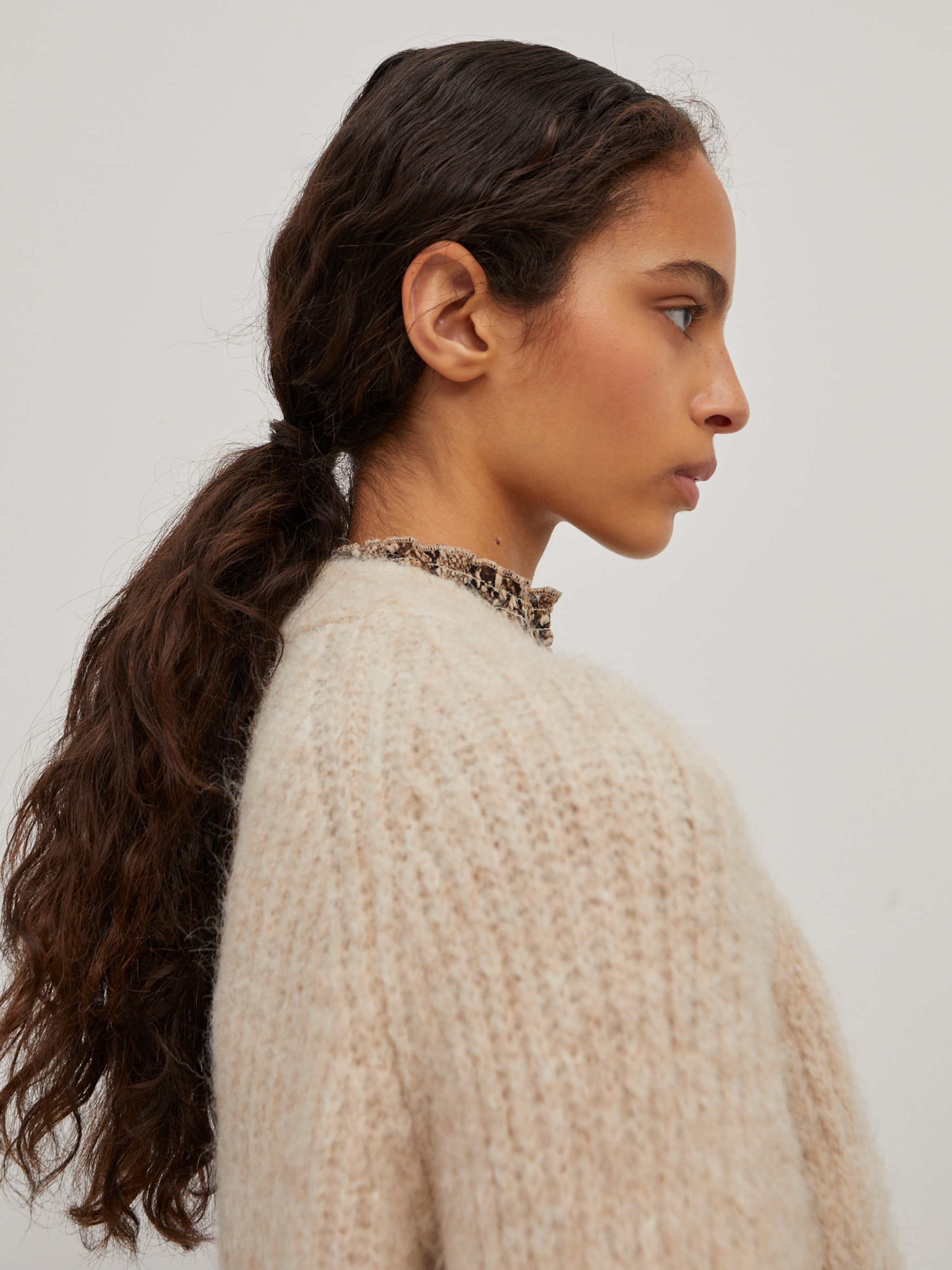 EDITED Produkte Strickjacke 'Eliandro' beige