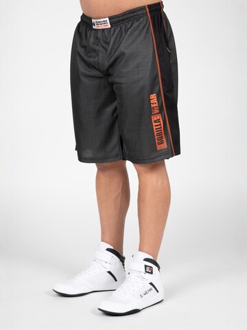 Loosefit Pantaloni sportivi 'Wallace' di Gorilla Wear in nero: frontale